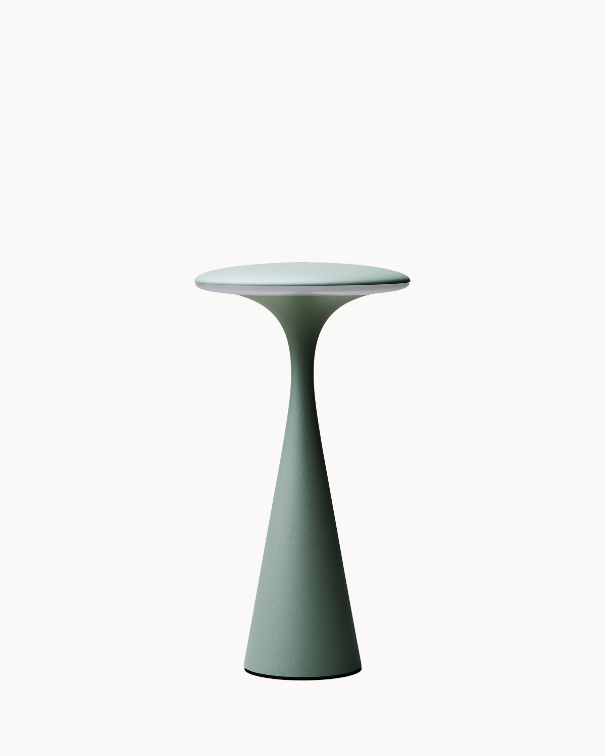 Tischlampe "Ufo", salbeigrün