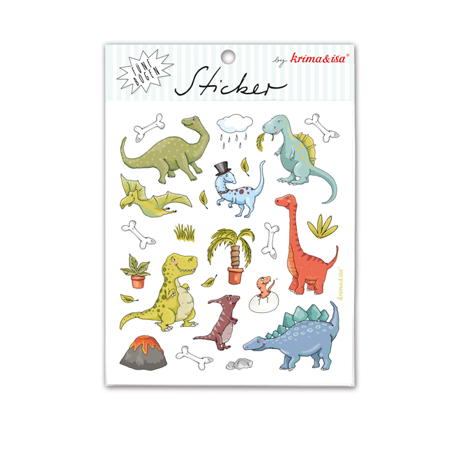 krima&isa Sticker Dinos