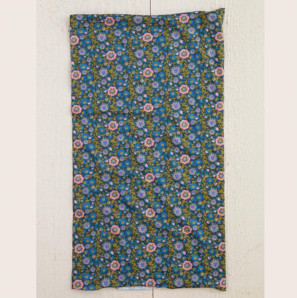 Stirn- und Haarband Boho Bandeau "Indigo Floral Vine"