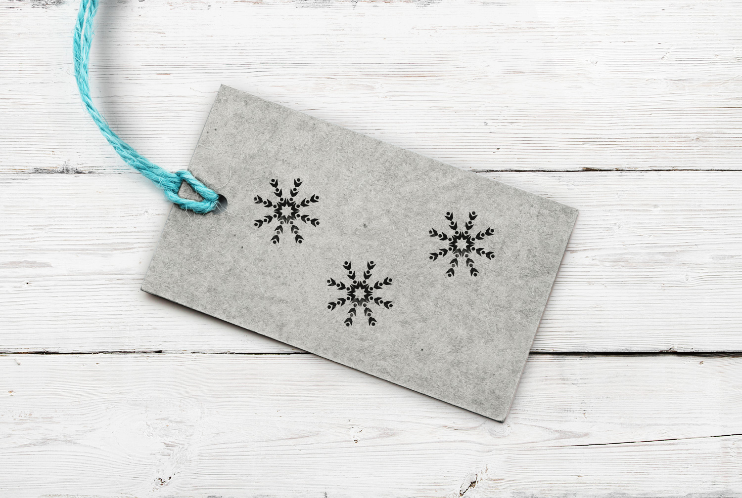 Stempel Schneeflocke, Variante 3, 22 mm