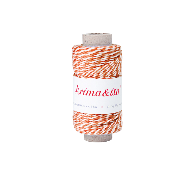 krima&isa Garnrolle mini orange