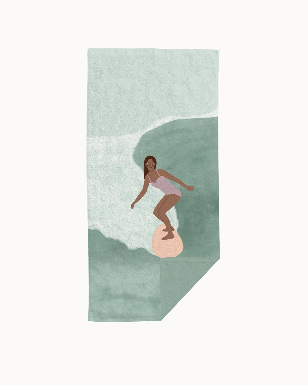 Baumwoll Strandtuch "surfing"