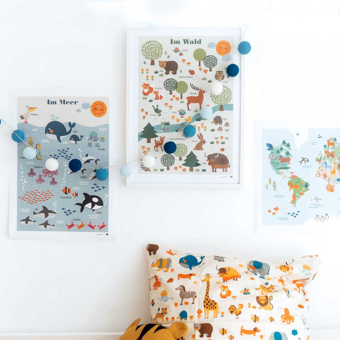 byGraziela Poster, Meerestiere