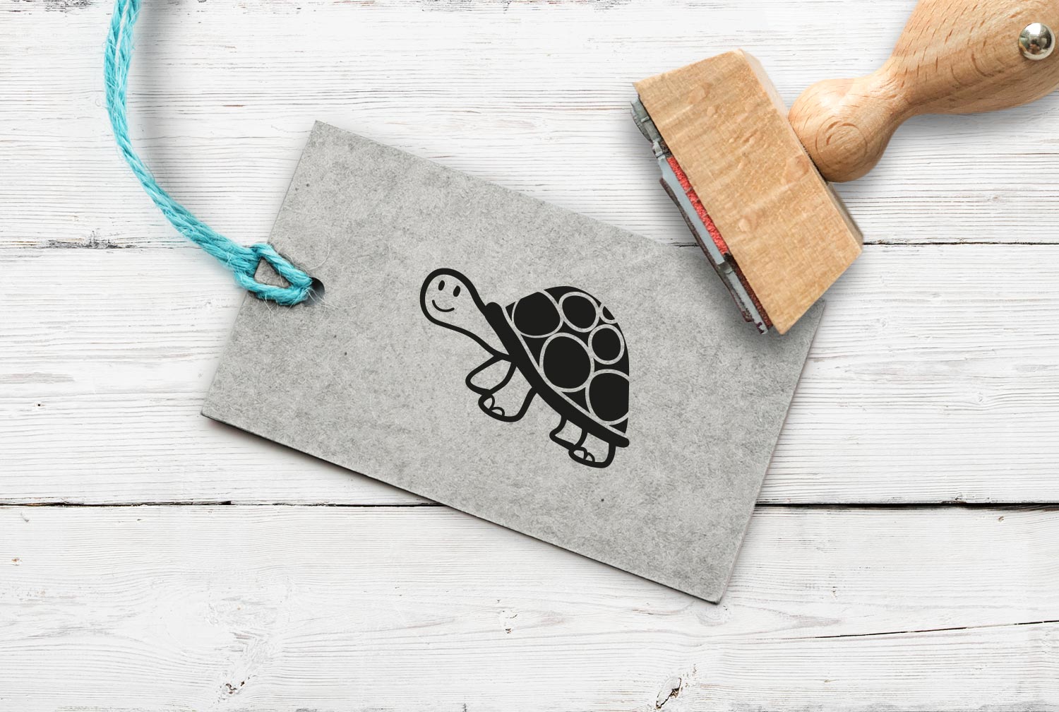 Stempel Schildkröte, 35 mm