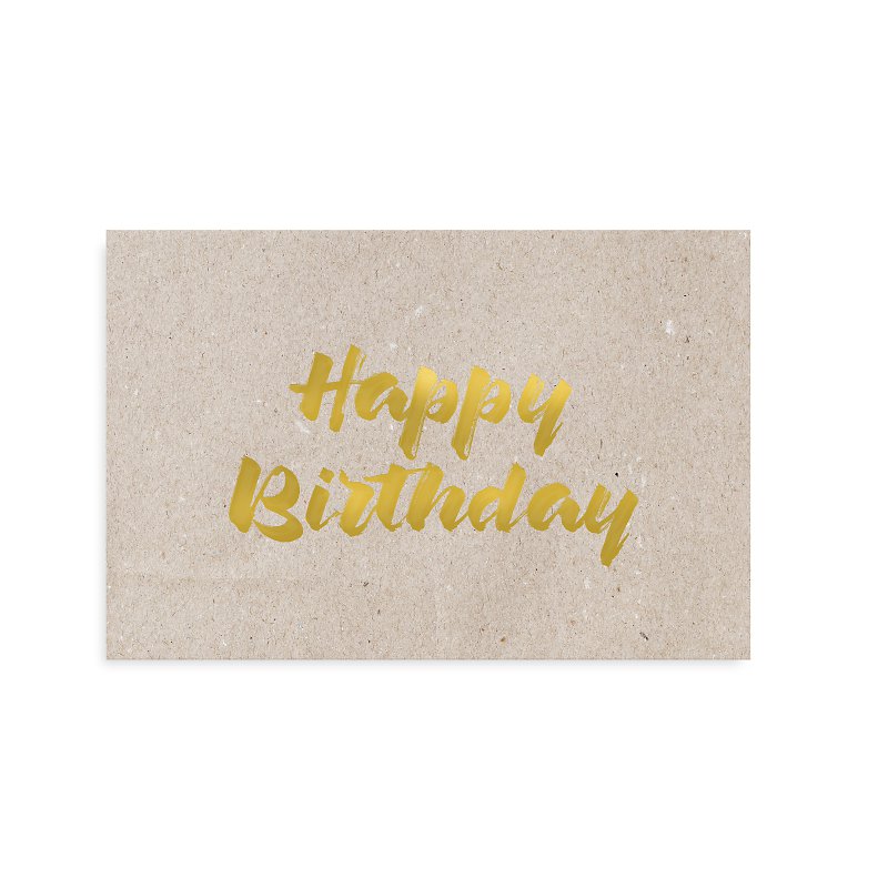 Postkarte "Happy Birthday" von Tafelgut