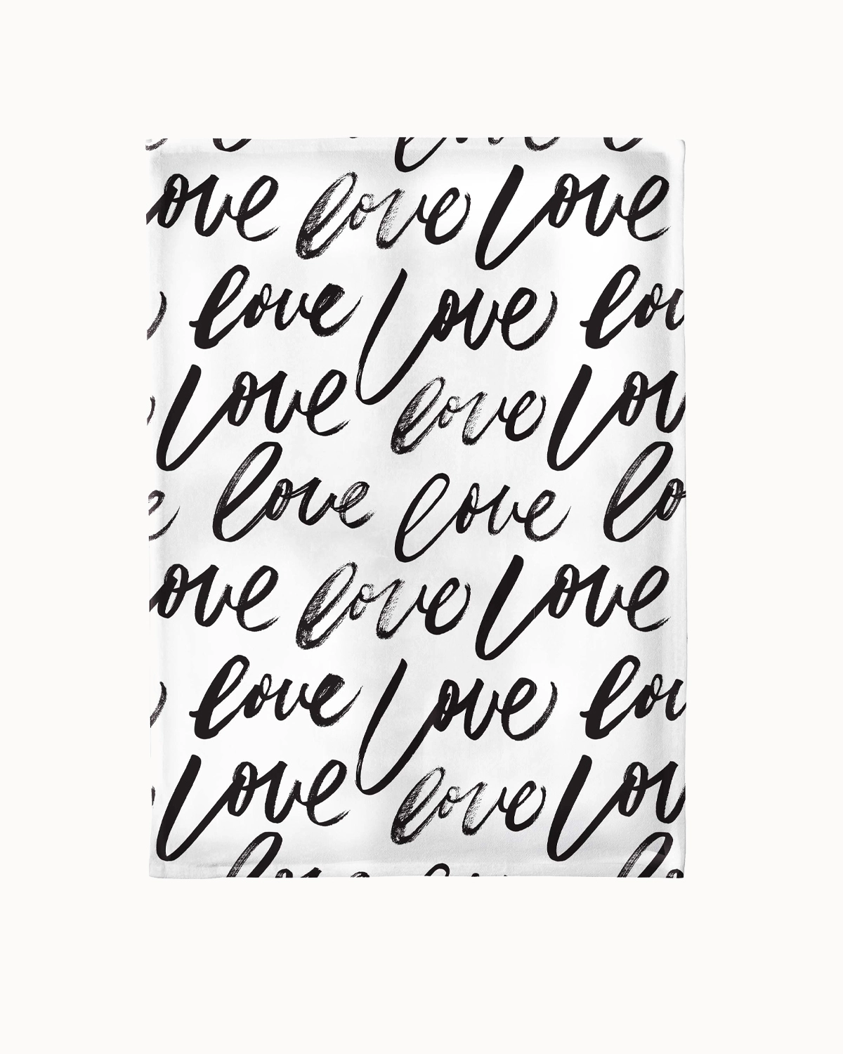 Geschirrtuch "love"