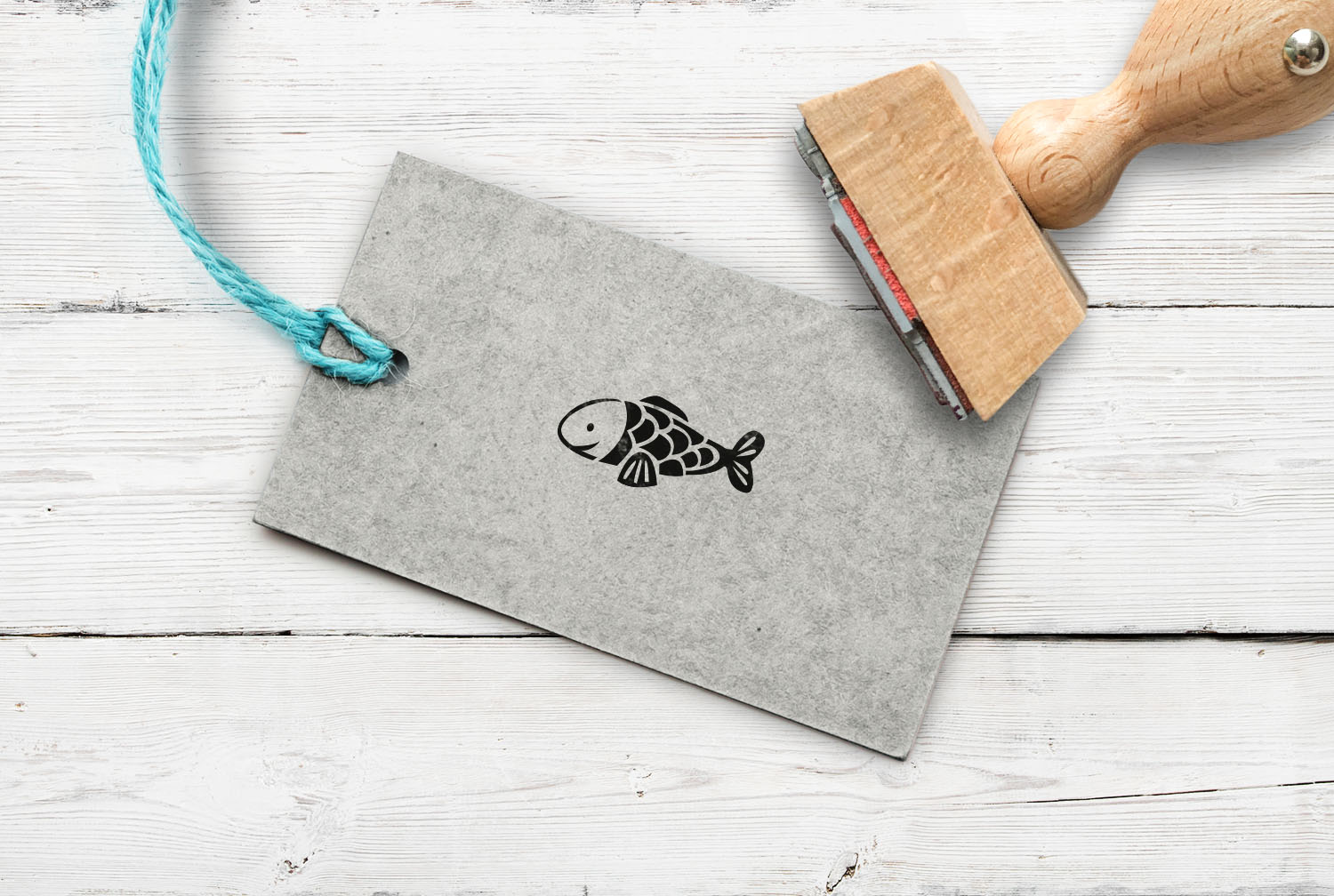 Stempel Fisch, 35 mm