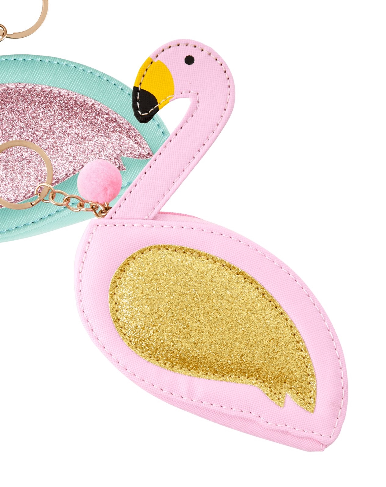 Täschchen/Geldbeutel Flamingo/Schwan, rosa