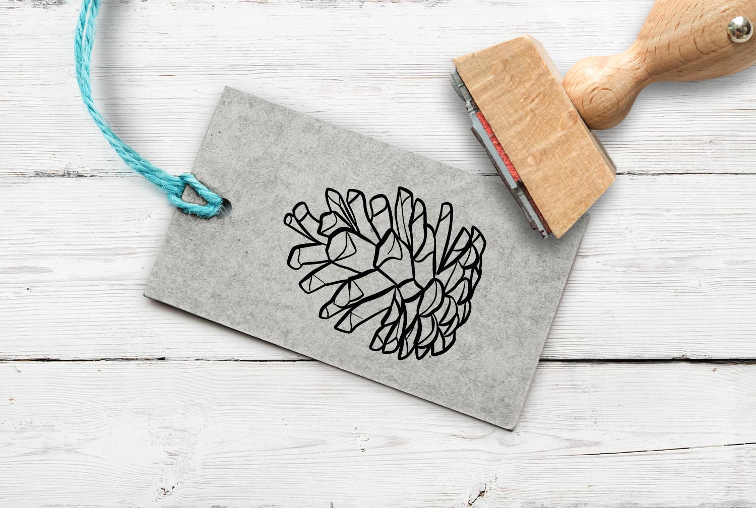 Stempel Tannenzapfen_2, 50 mm