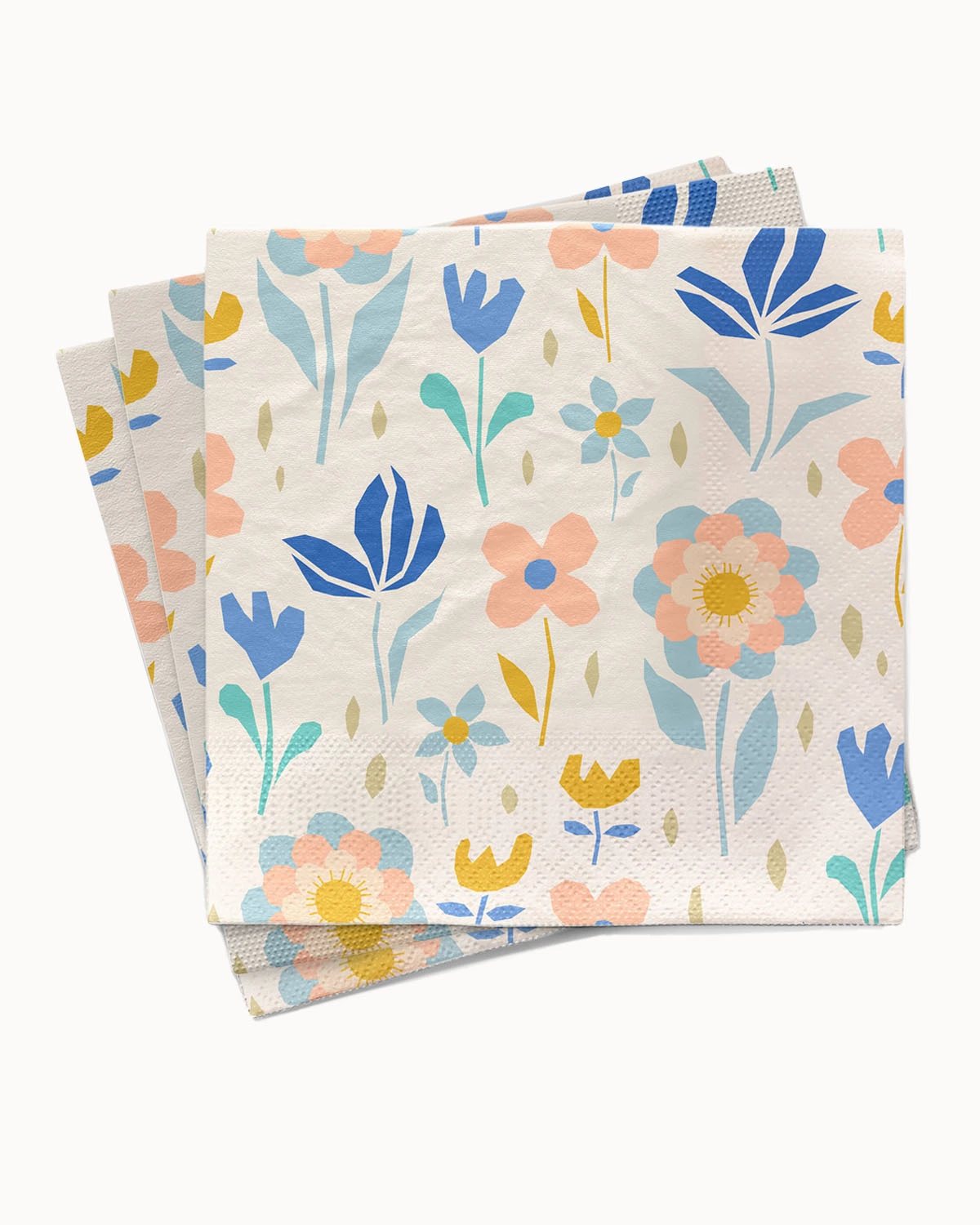 Servietten "Papercut flowers - Blumen"