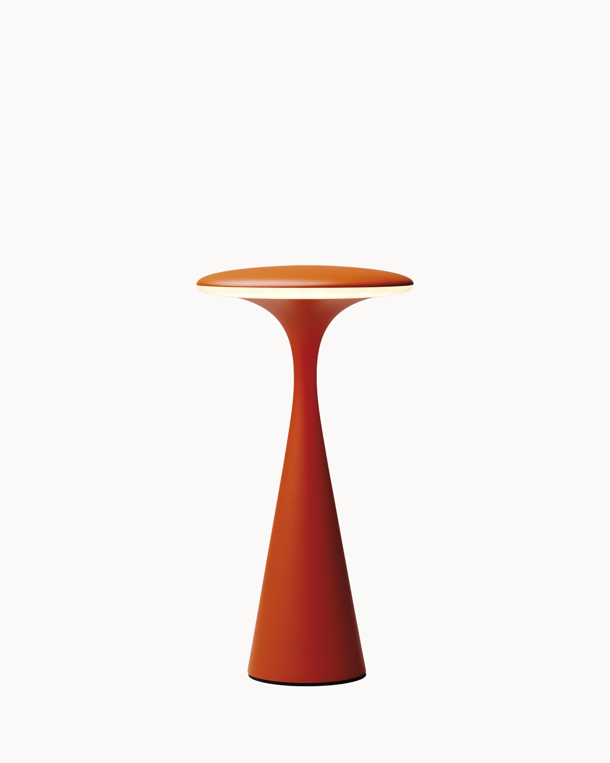 Tischlampe "Ufo", orange