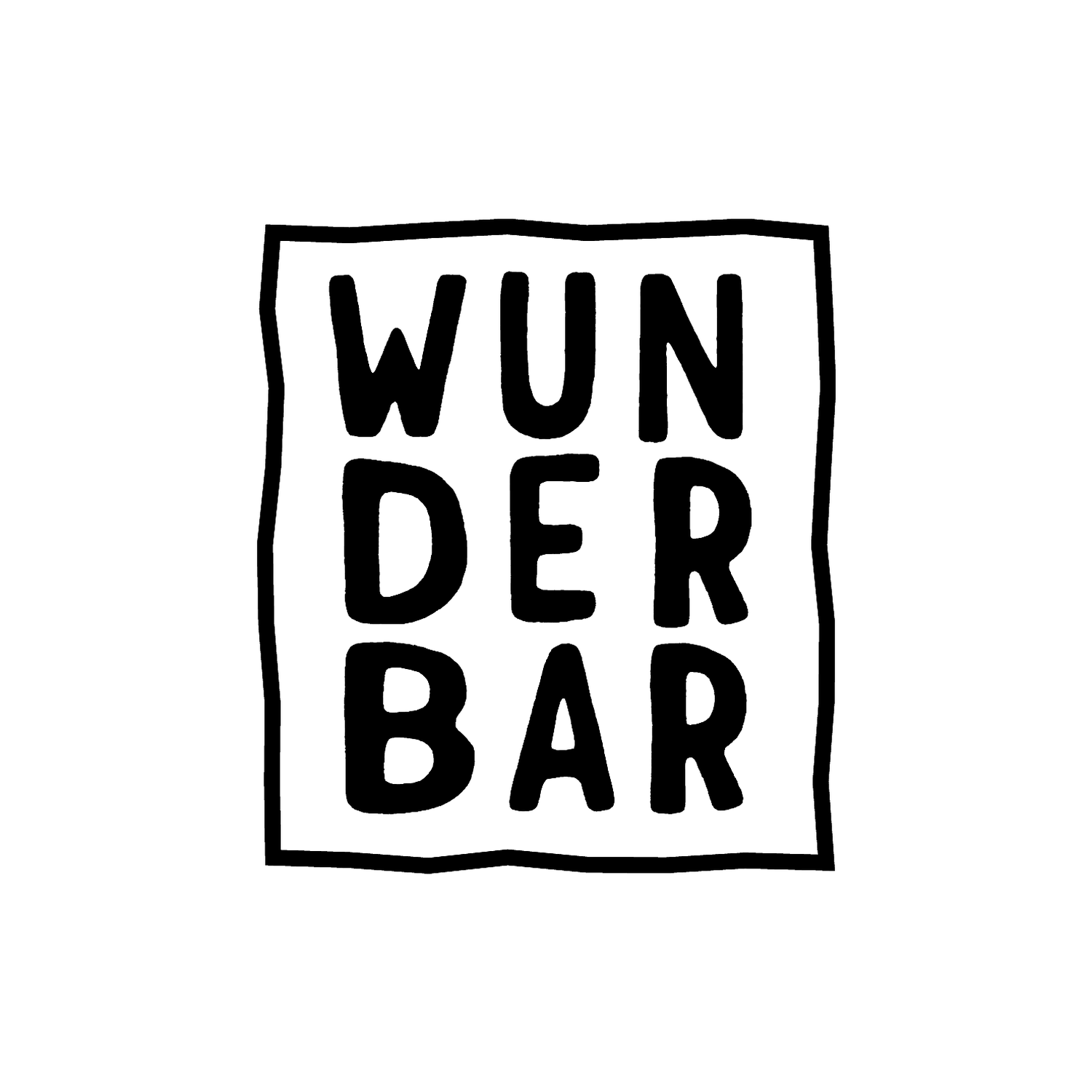 Abdruck Stempel "Wunderbar", 43 mm