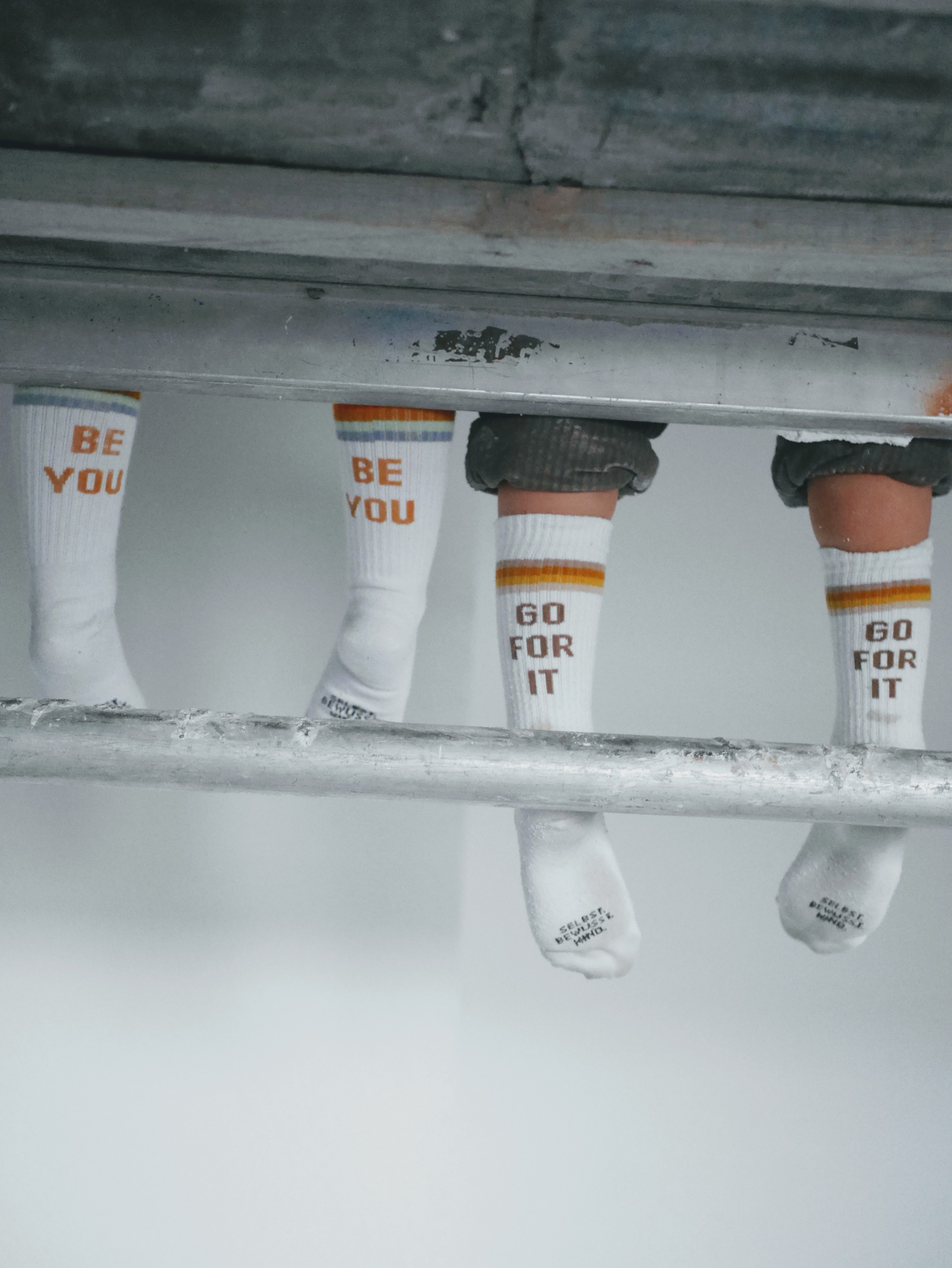 Socken "GO FOR IT", 2er Pack, Größe 23 - 26