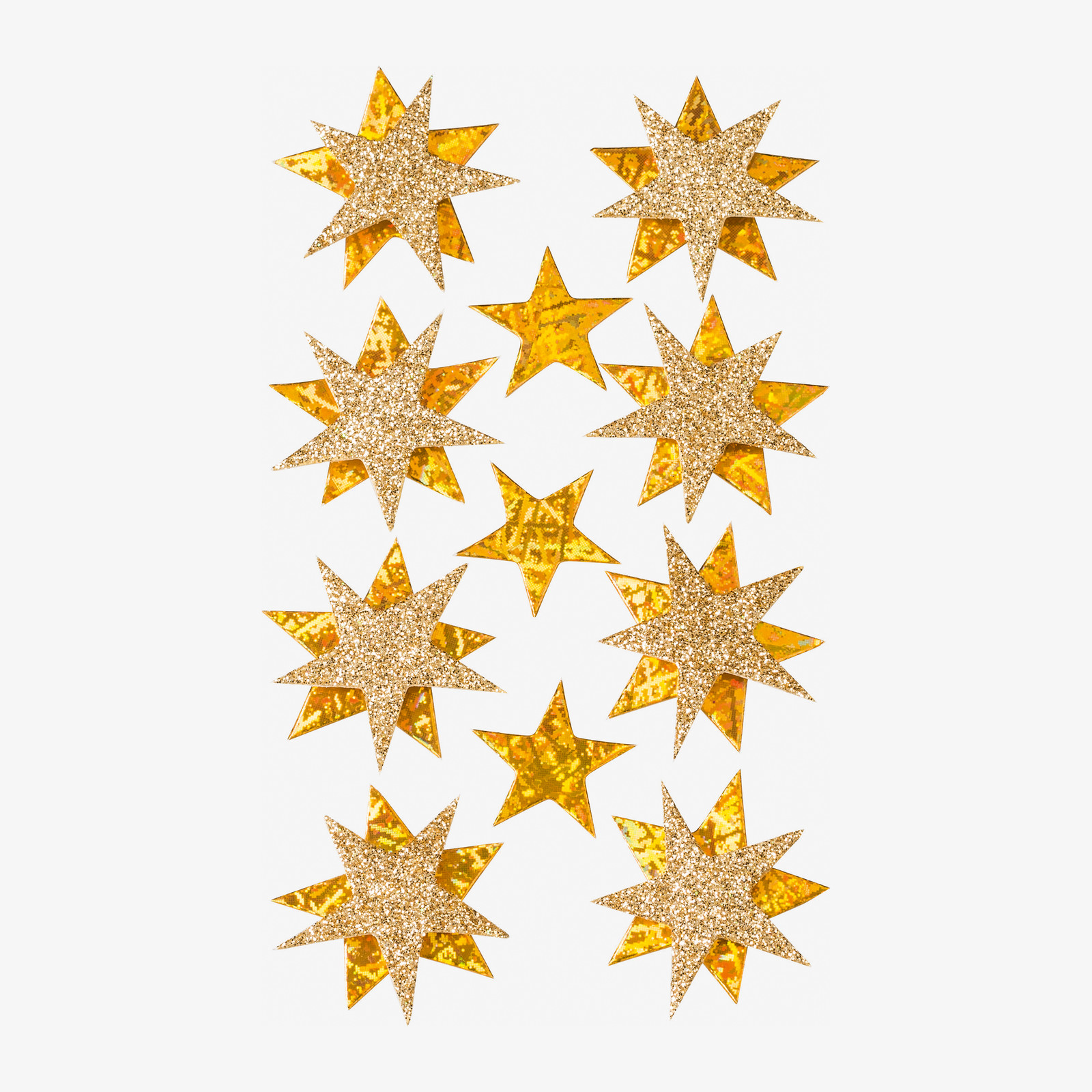 Heyda Sticker-Mix "Sterne gold"