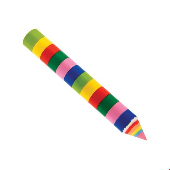 Radiergummi Stift "Regenbogen"