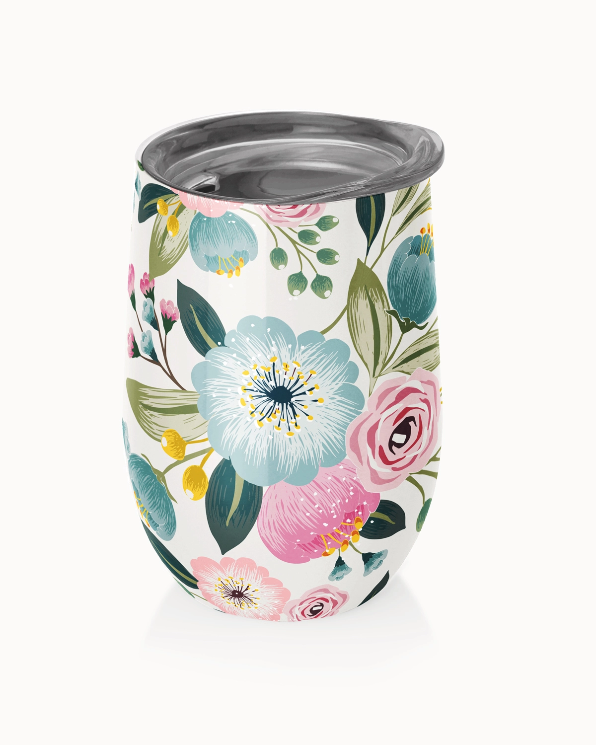 bioloco office cup/Thermobecher "pastel flowers"