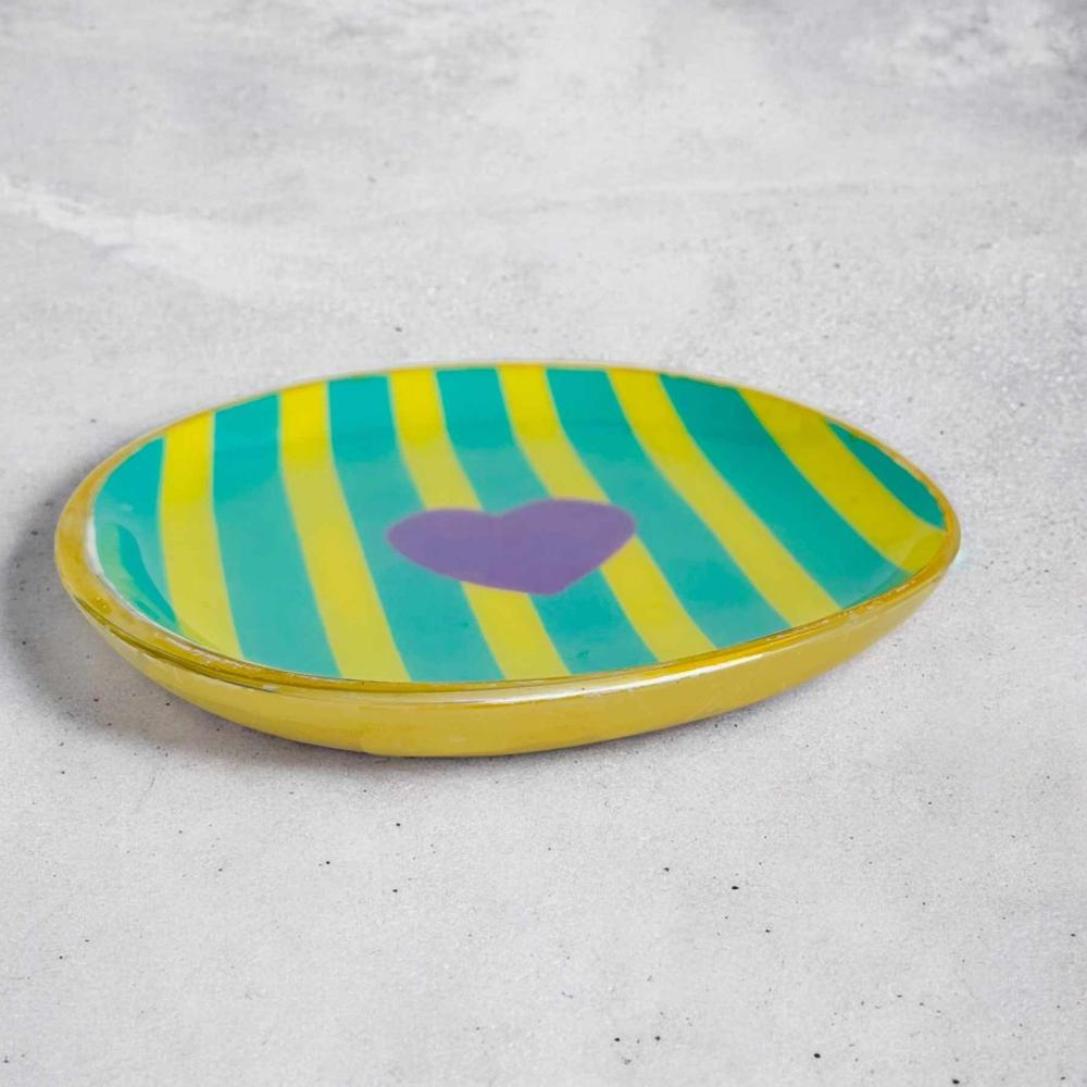 Dekoschale, Heart Green, S