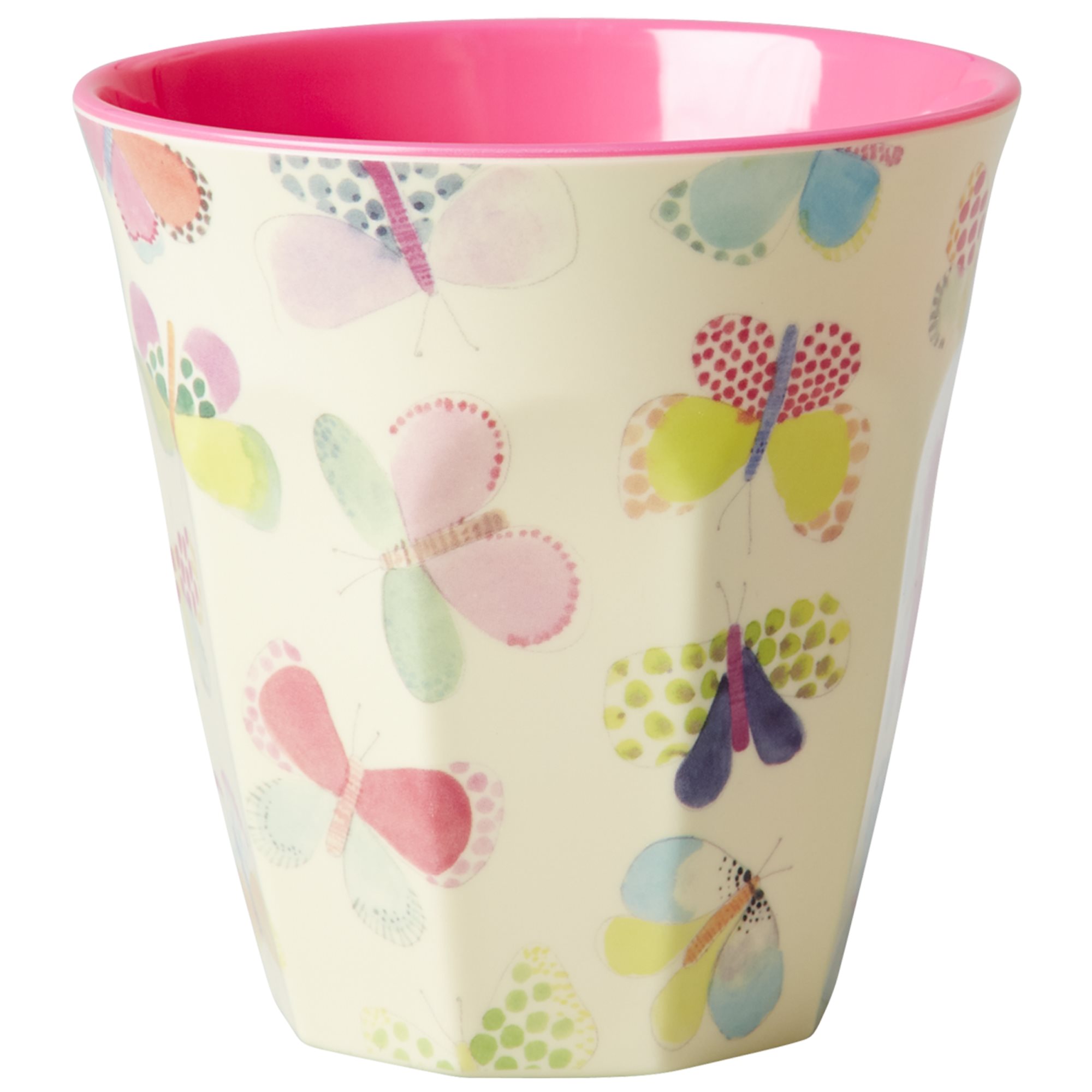 Becher Schmetterlinge (Personalisierung möglich)