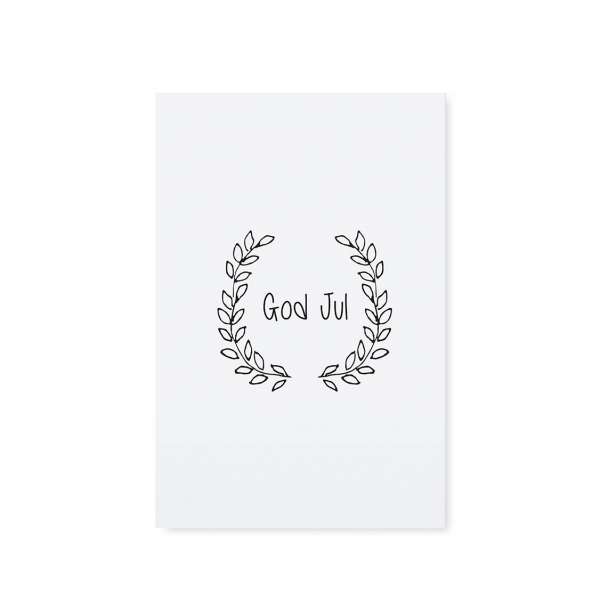 Postkarte "God Jul" von Tafelgut