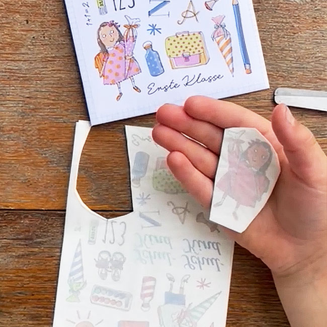 krima&isa Kinder Tattoos Einschulung/erster Schultag