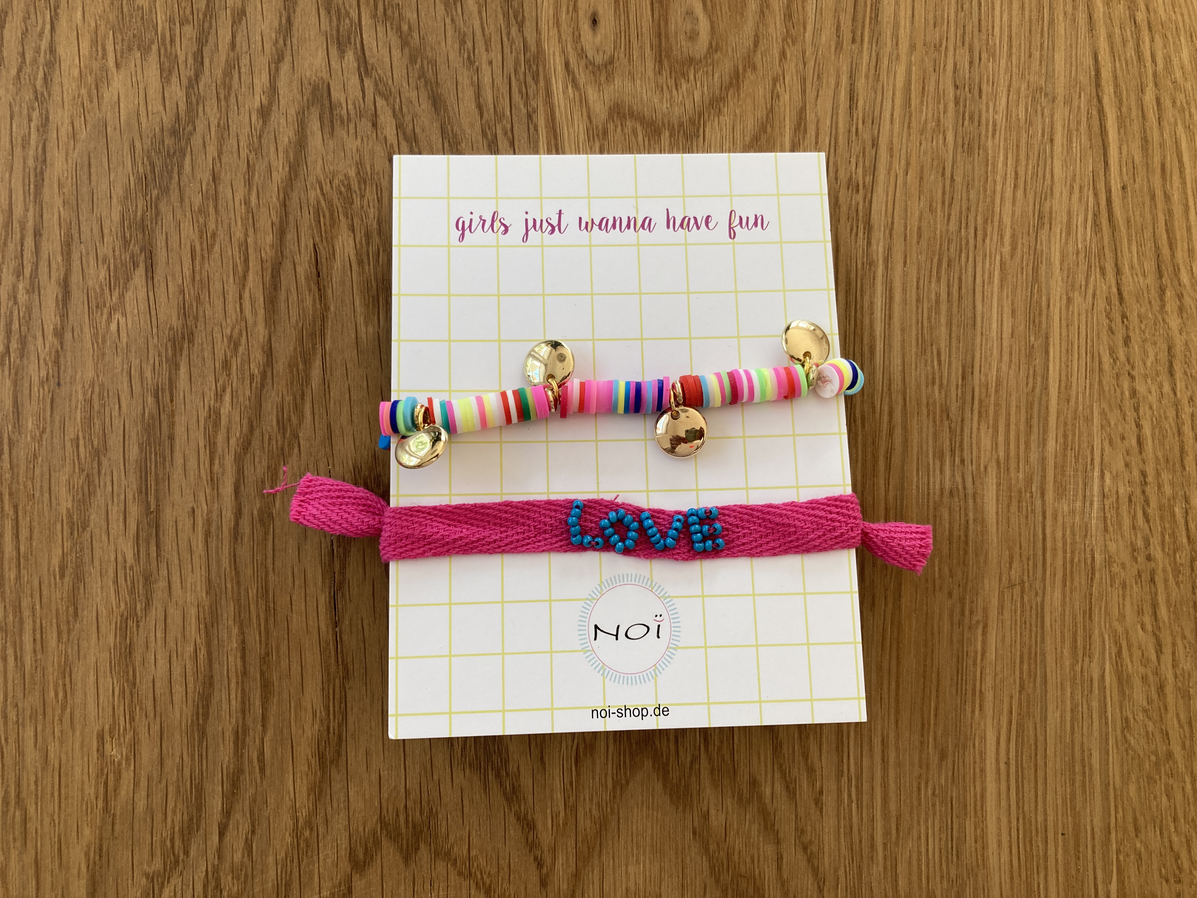 Armband-Set "Itsybitsy" (Love/pink)