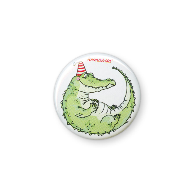 krima&isa Button Krokodil