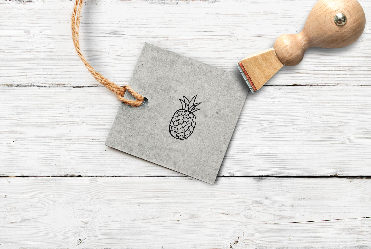 Stempel Ananas, 12 mm