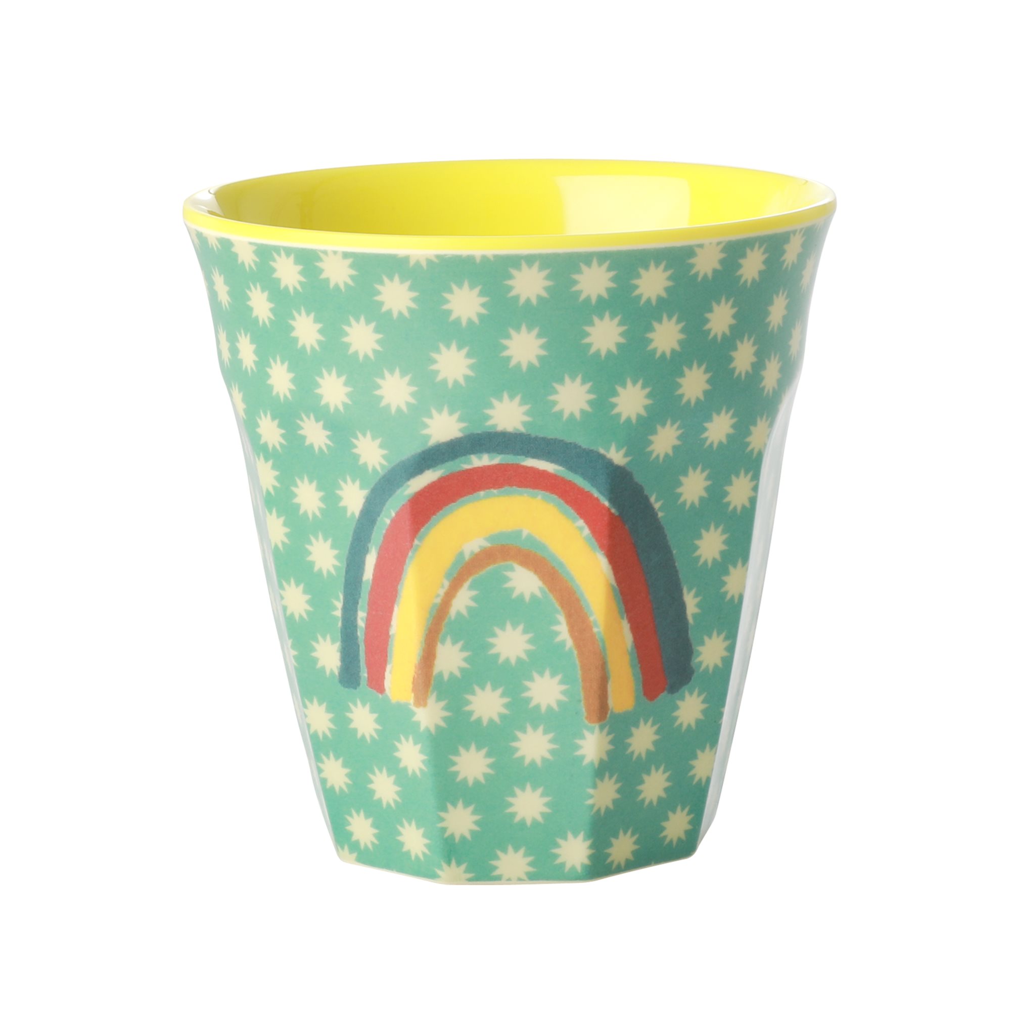 Becher Regenbogen und Sternchen (Personalisierung möglich)