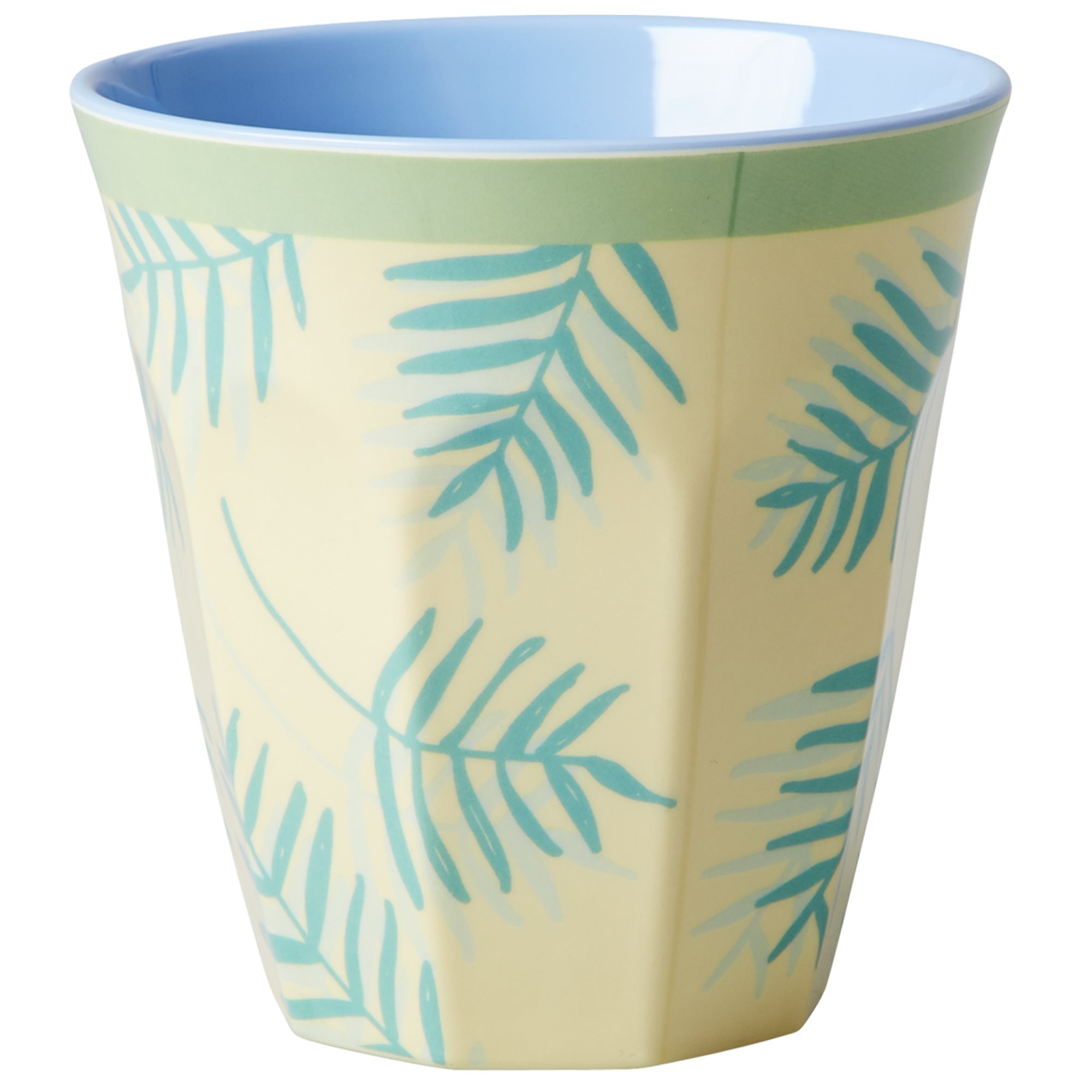 Becher Palmenblätter (Personalisierung möglich)