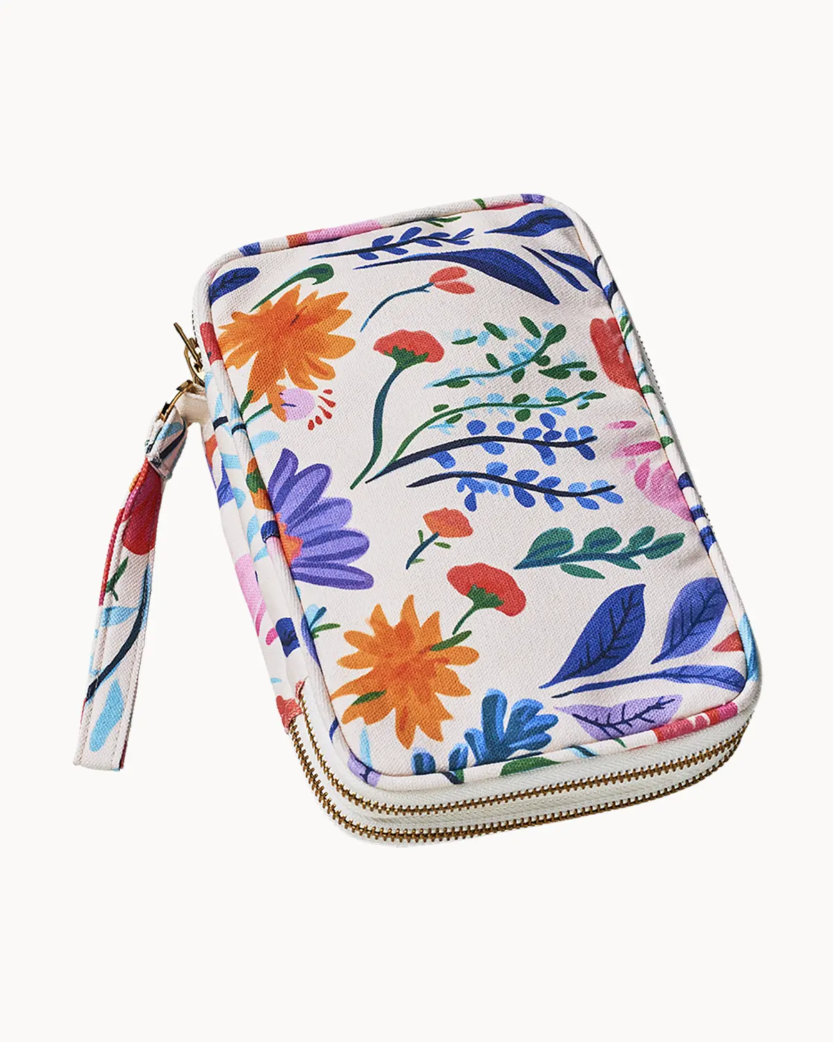Bio-Baumwoll Reise organizer - flowers
