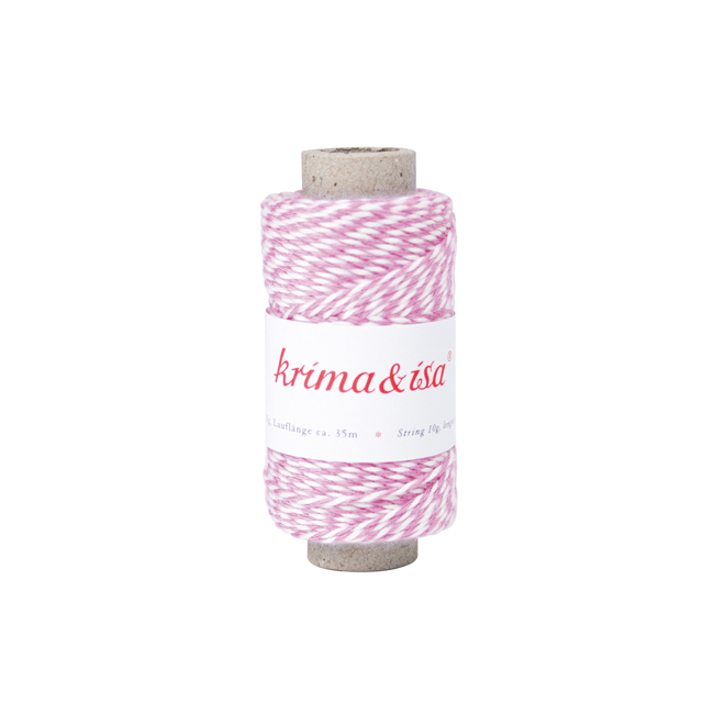 krima&isa Garnrolle mini rosa