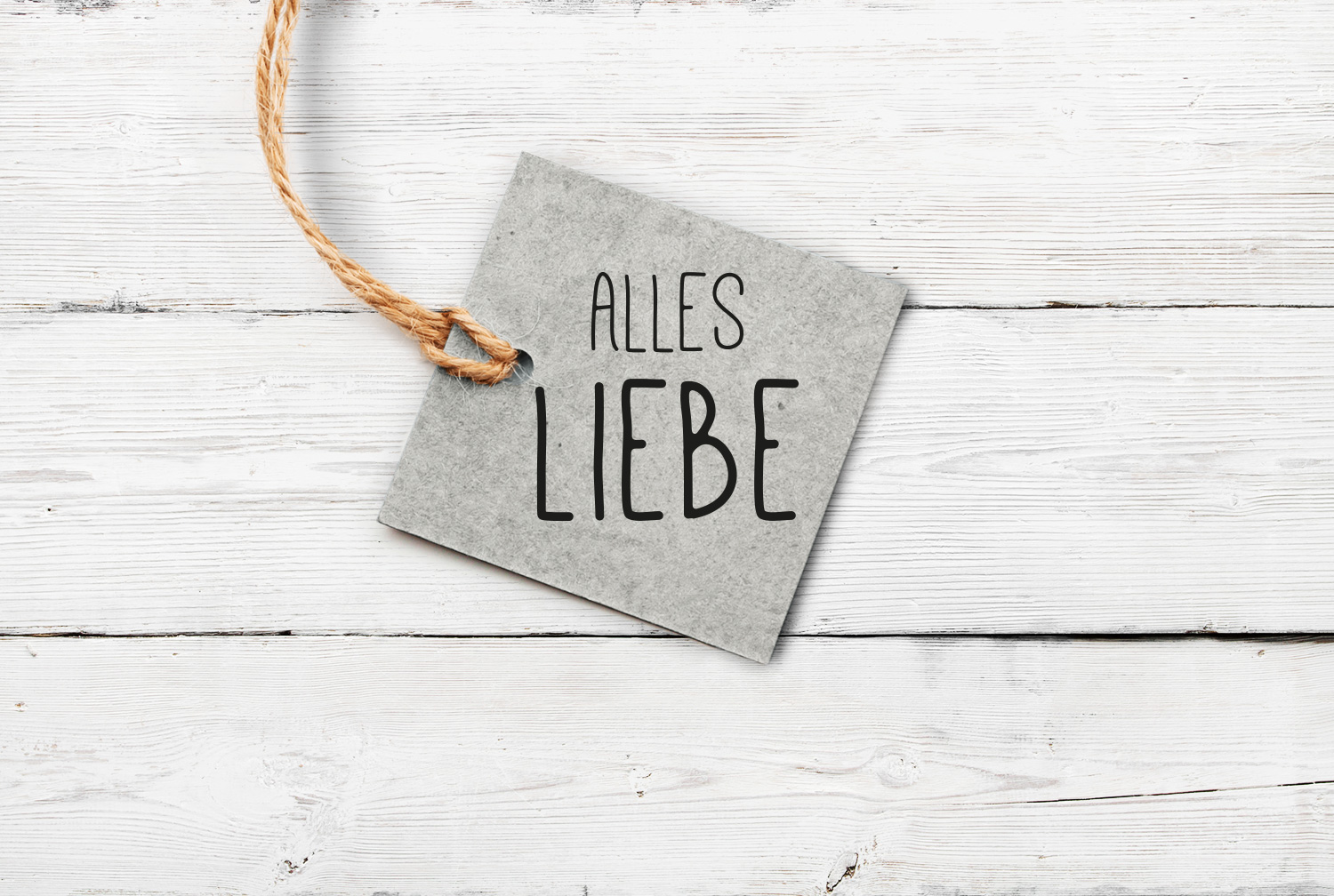 Stempel "ALLES LIEBE 1" 25 mm