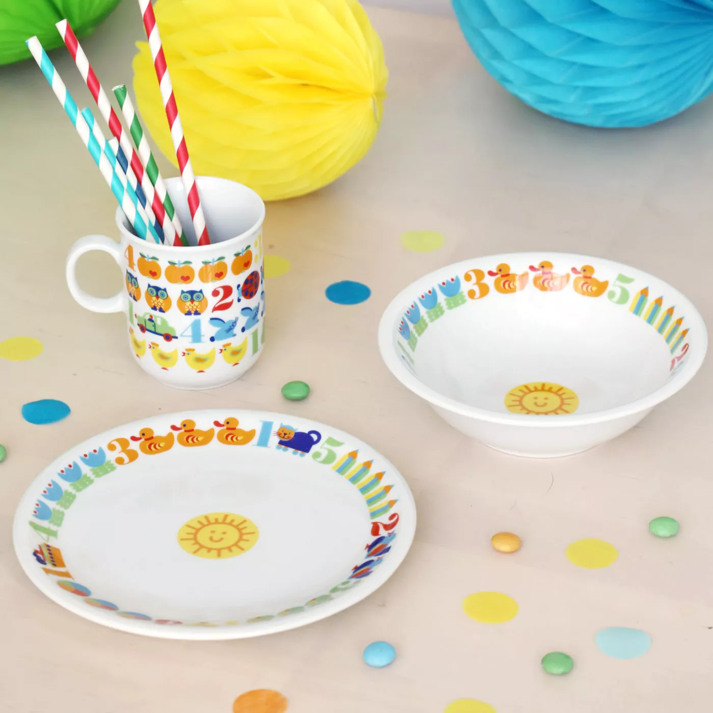 byGraziela Geschirr-Set 1,2,3