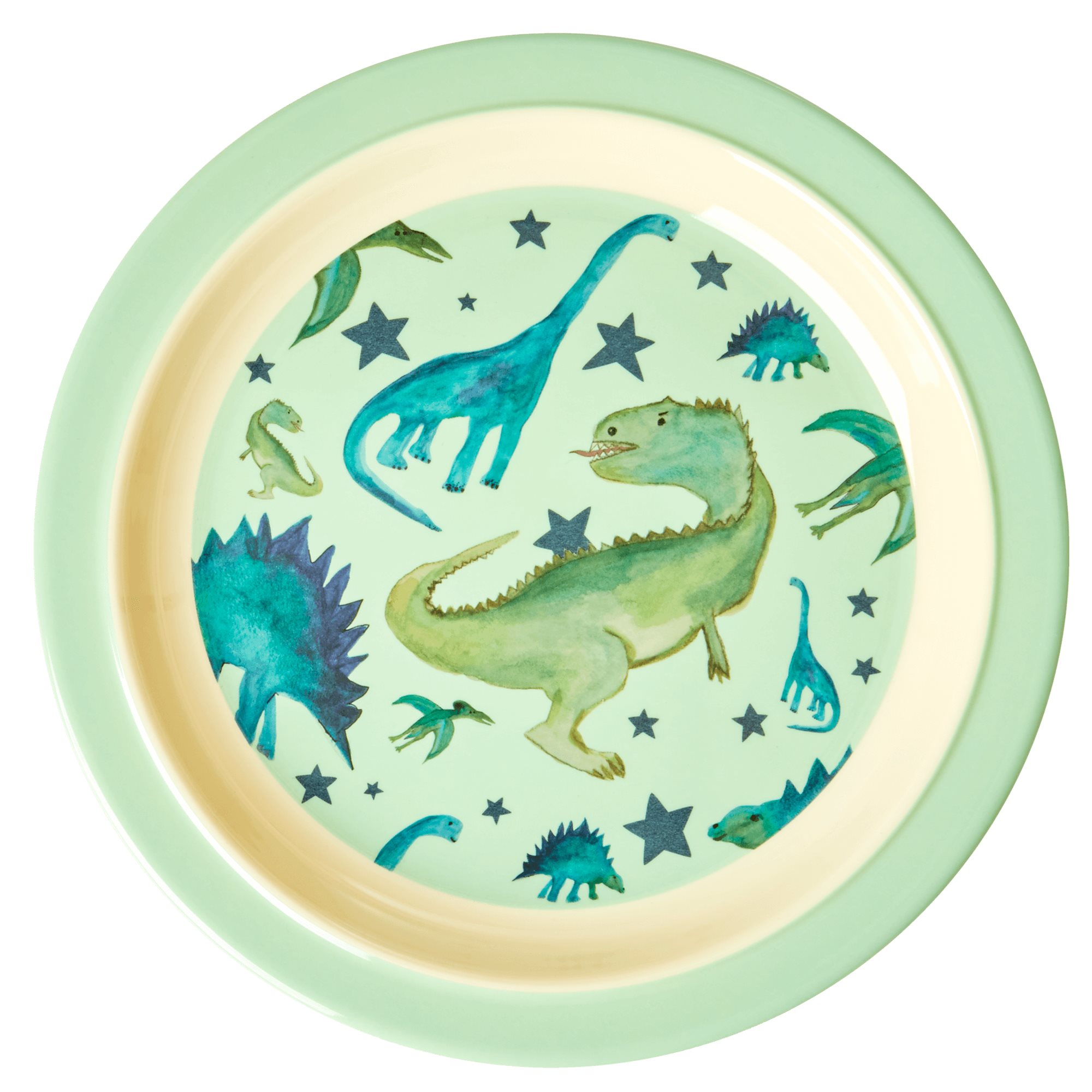 Teller mit Dinos