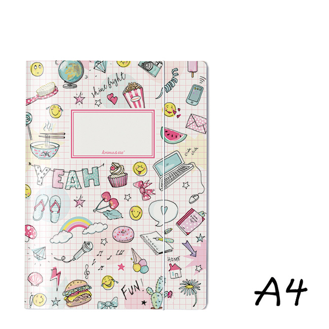 krima&isa Sammelmappe A4 Girlpower