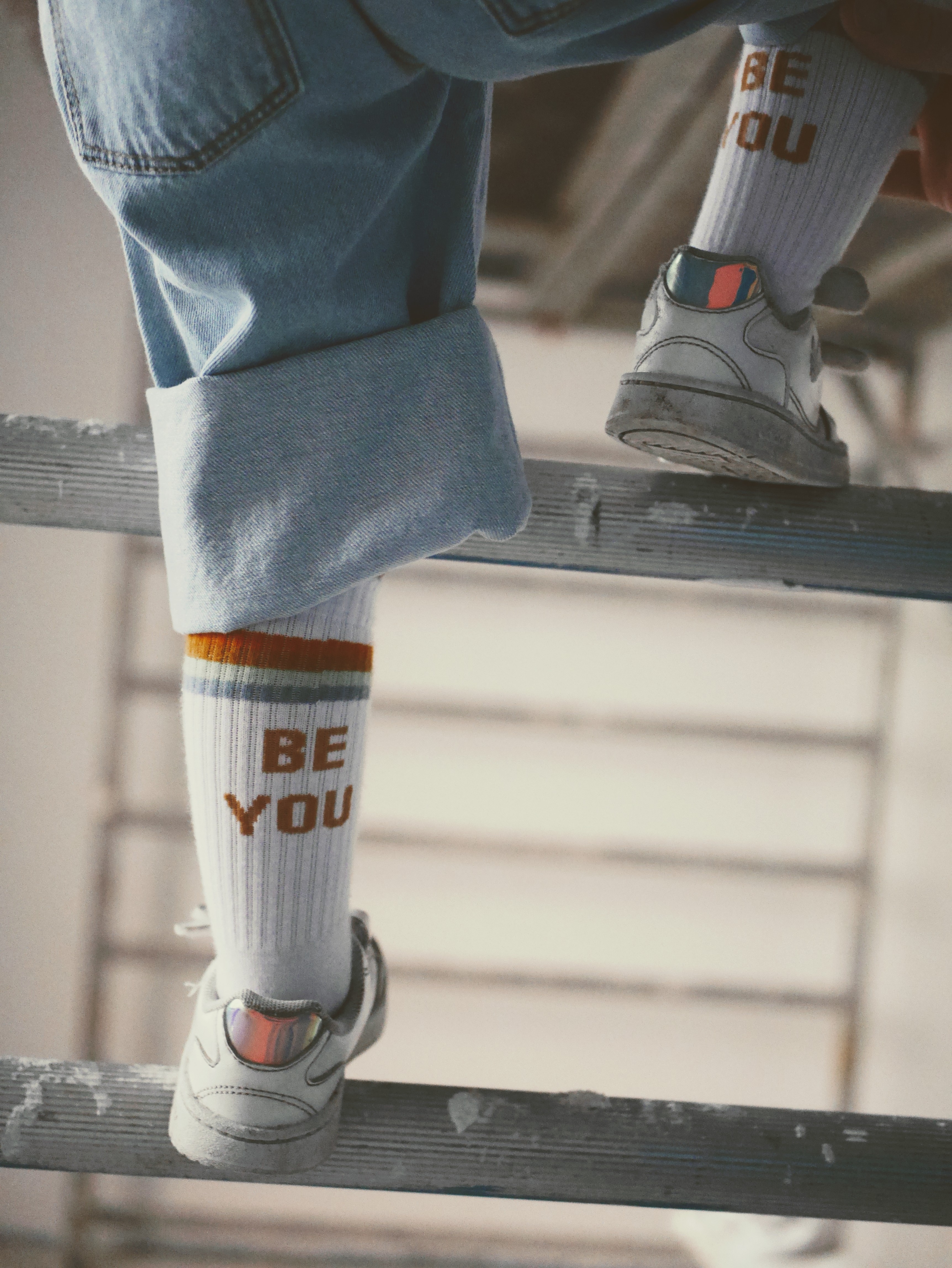 Socken "BE YOU", 2er Pack, Größe 27 - 30